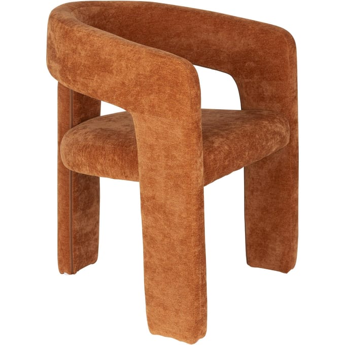 Housecraft Living Valentin Eetkamerstoelen Armleuning Oranje - Set van 2