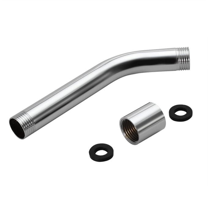RVS Handdouche Arm Verlengbuis Verchroomd Wandmontage gray