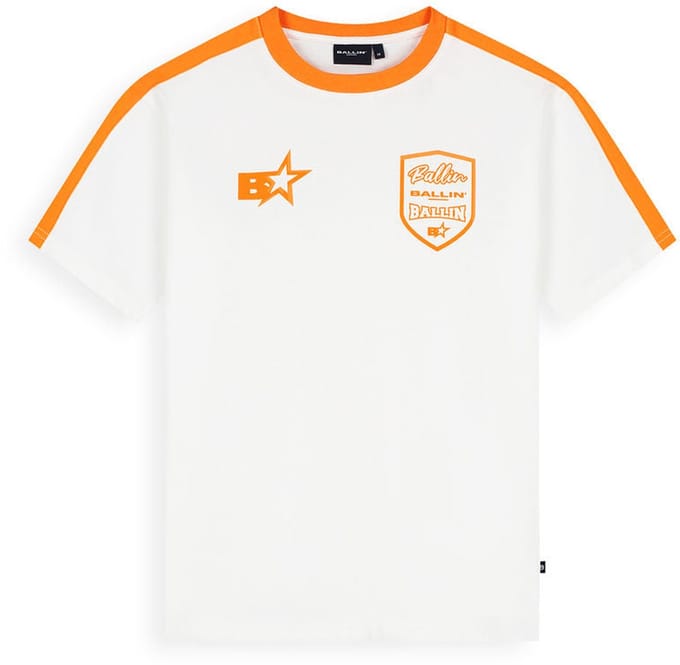 Ballin - WK shirt Oranje - Off white - Maat 176