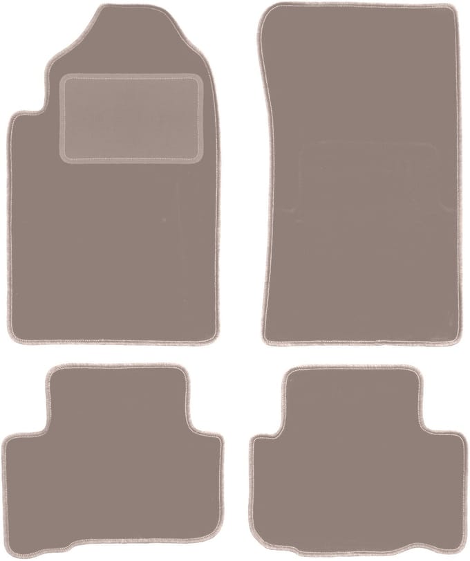 Beige veloursmatten voor: SsangYong Rexton II SUV (2006-2012)