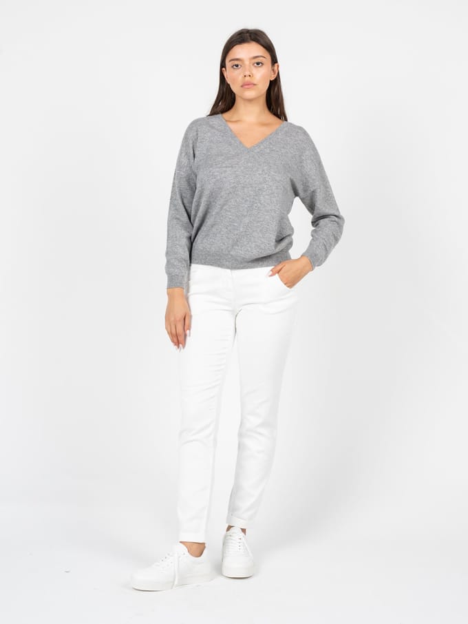 Liu Jo broek Felpa Vrouw Wit