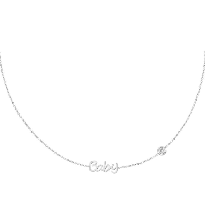 Yehwang - baby - ketting - stainless steel