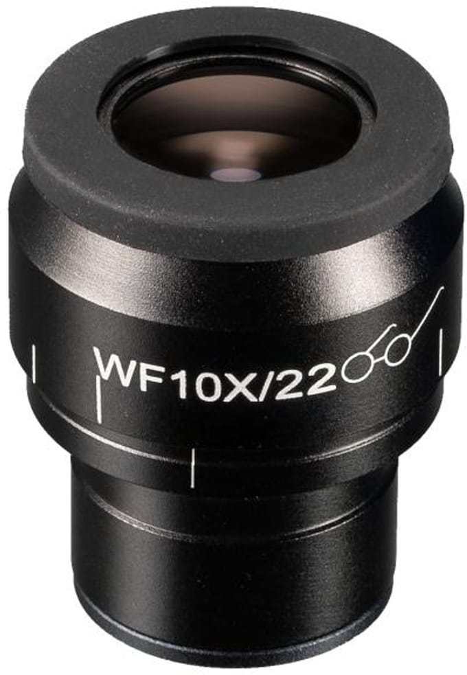 Bresser Oculair - Dradenkruis/Micrometer-Oculair - WF 10x/22 - Voor Bresser Science-Microscopen