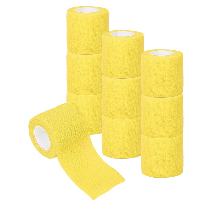 10 Stuks Multifunctioneel Wegwerp Zelfklevend Elastisch Verband Schokbestendig Antislip Tattoo Handvat paars