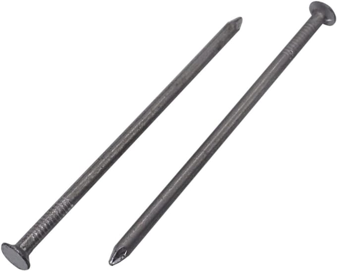 Pack van 400 stuks Koolstofstaal constructienagels 3,0 x 70 mm voor houtwerk