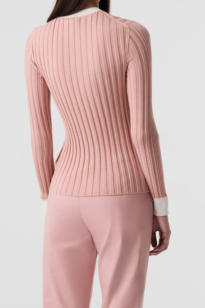 AlphaTauri Fonelo V1.y9.01 Pullover Pink Mist/chalk Taglia: M | Maglioni a maglia Outlet | Donna | Rosa