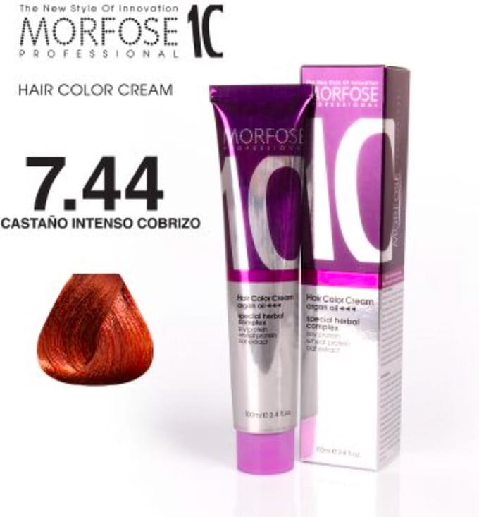 Morfose Color Cream 7.44 Intense Copper 100ml