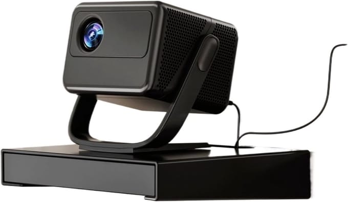 Projectorhouder - Wandmontage beugel - Thuisbioscoop creëren - Verborgen ontwerp - Niet gespecificeerd - Zwart