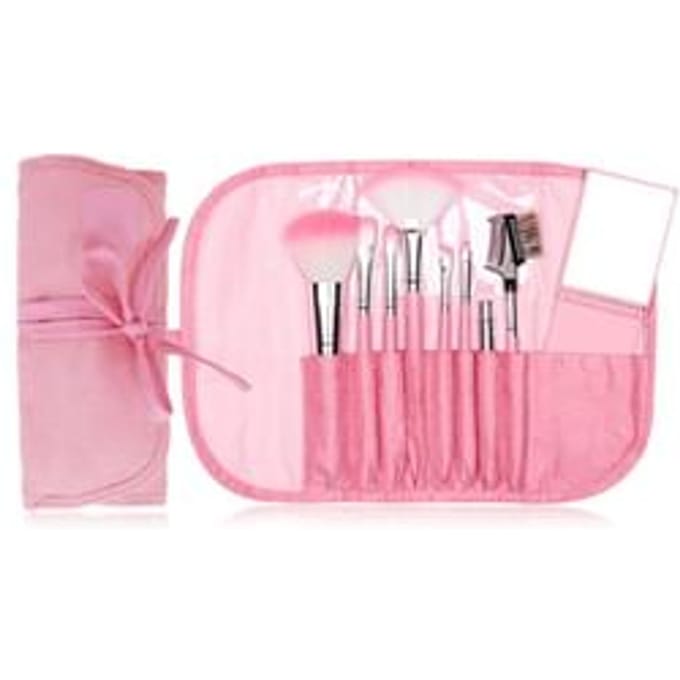 CORINGCO - Sweet Pink Brush Set 8 pcs