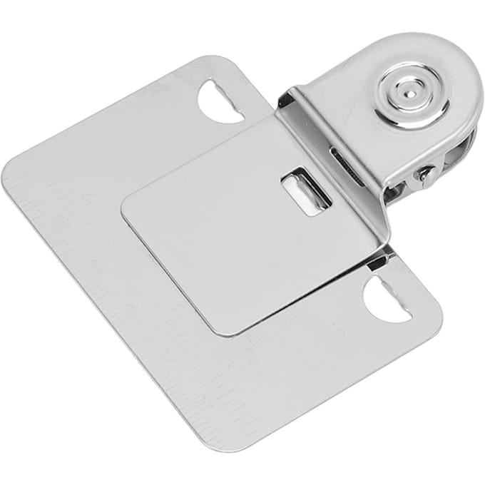 Meetlint Clip Roestvrij Staal Houtbewerking Handige Meet Precisie Lokaliseren Gereedschap voor white