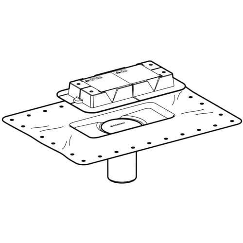 Geberit flange attachment 243.553.00.1