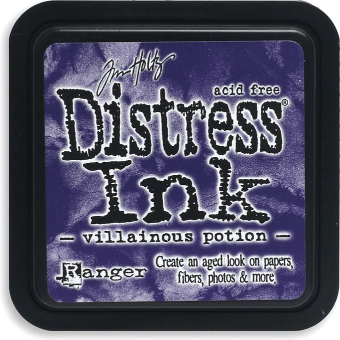 Distress ink pad villainous potion