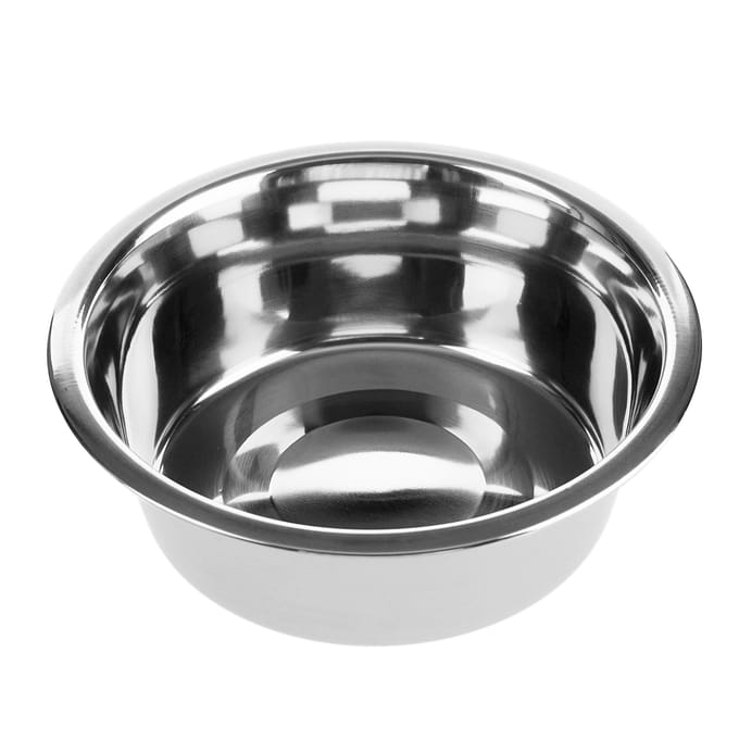 - 2,8 l, Ø 25 cm - RVS Voerbak voor Voerbakstaander