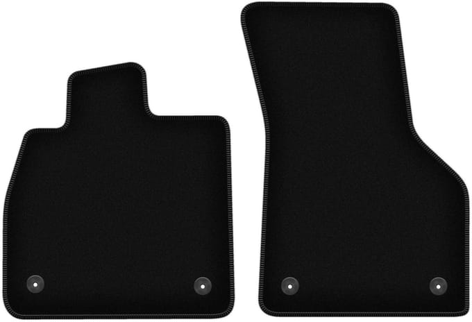 BASIC zwarte veloursmatten voor: Audi TT III coupé (2015-)