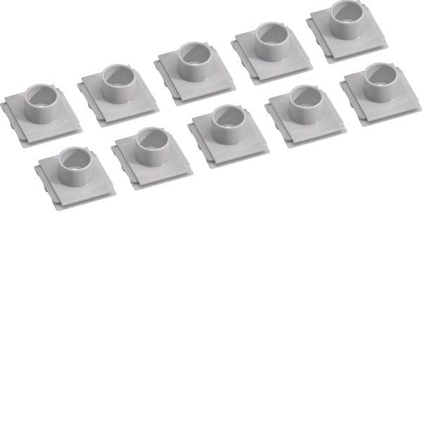 Hager Vision zij-ingangstuk 16mm pak van 10 - VKG75T - E3MR6