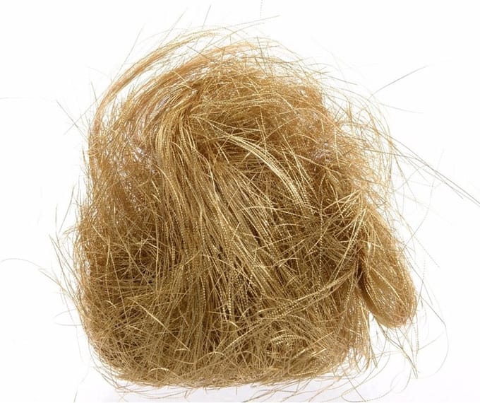 Kerstboom decoratie engelenhaar goud 20 gram