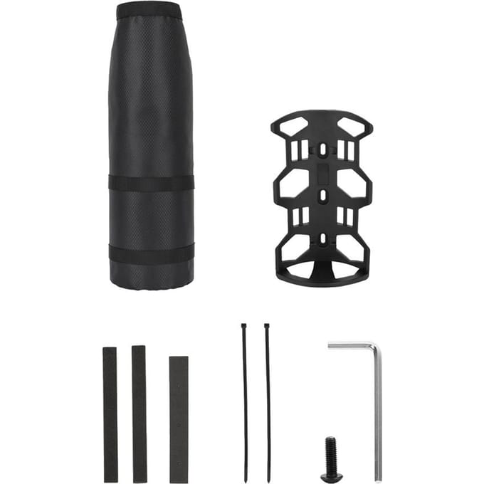 Fiets Voorframe Tas Multifunctionele Bagagetas Waterdichte Fiets Voorvork Tas Fiets Accessoires zwart