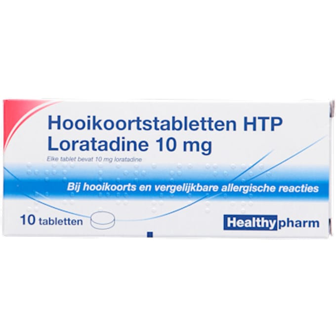 Healthypharm Hooikoortstabletten HTP Loratadine 10 mg - 10 tabletten
