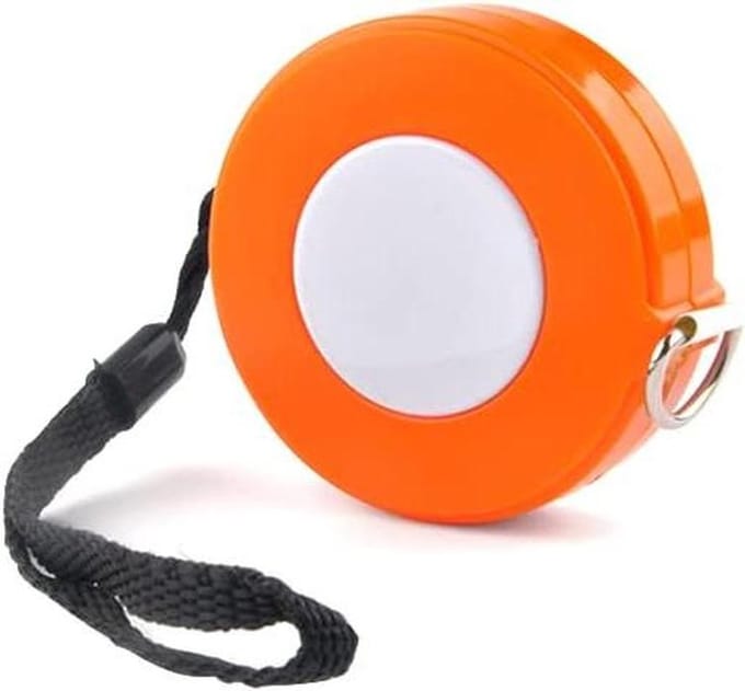 Diameter liniaal - Boom omtrek - Waarde meten - Draagkoord ontwerp - 100π - Oranje