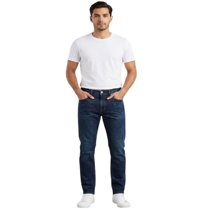 Levis Heren 512 Tapered Slim-fit jeans (Biologie)