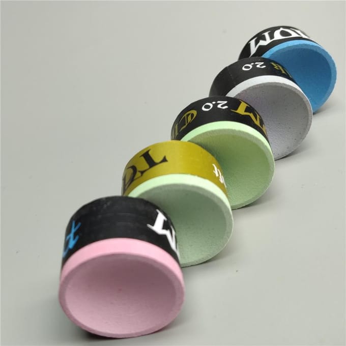 Taom Chalk Pink Pyro Chalk Taom Soft Chalk Blue Billiard Pool Chalk Green Snooker Professional Durable Billard Accessoires 1pc
