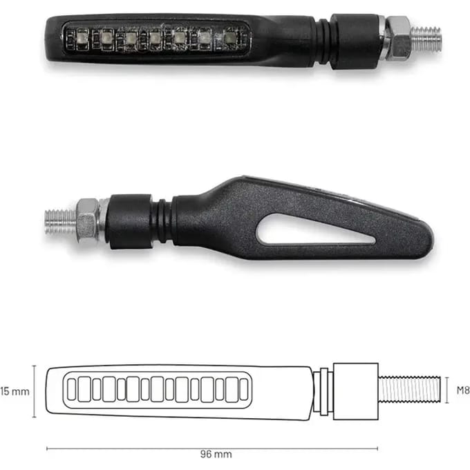 LED knipperlichten motor Taac FR02