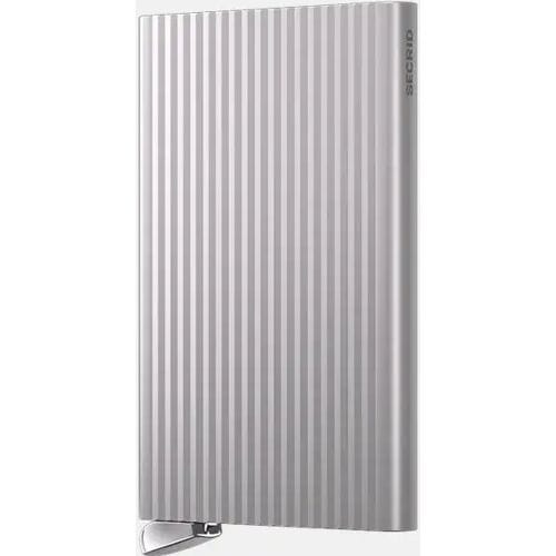 Secrid Premium Cardprotector pasjeshouder Fluted Silver +