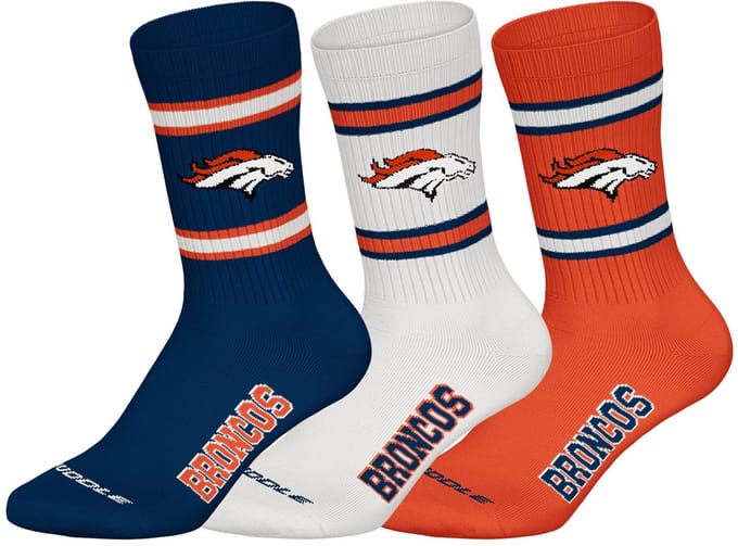 NFL Sokken NFL 3Pack Crew Socks Set van 3