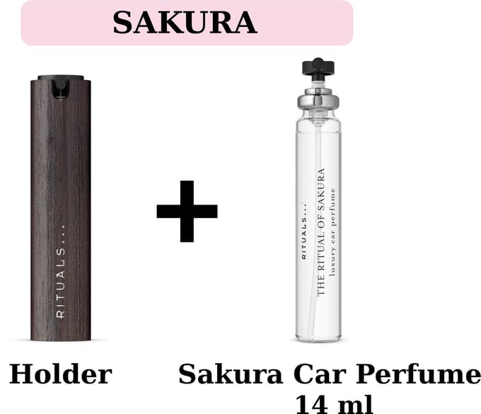 Rituals - Sakura - Luxury Car Perfume Kit - Rituals Auto Parfum - Car Parfume