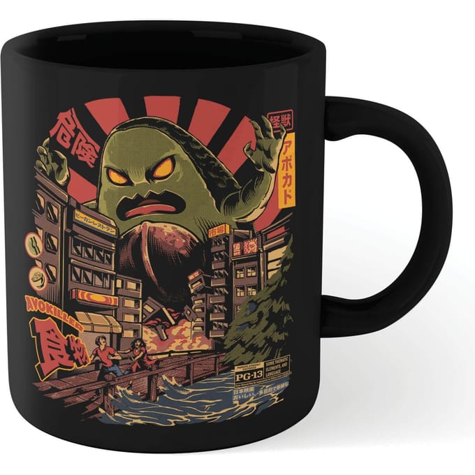 Ilustrata Avokiller Mug - Black