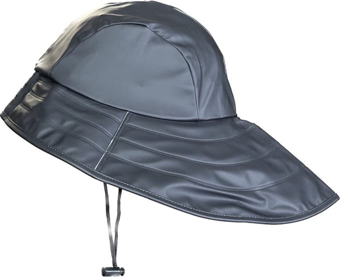 Zwarte SoftSkin zuidwester / regenhoed van BMS M