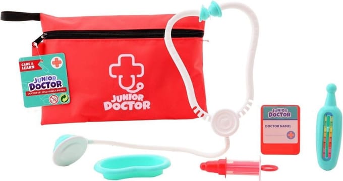 Johntoy Speelset Doctor In Bewaartas Junior 6-delig