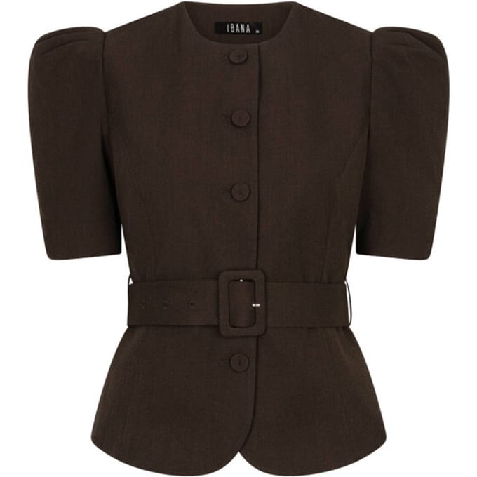 Ibana Blouse korte mouw 302630081 tonia