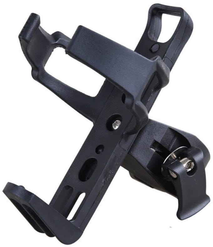 1 stuk - Fiets bidonhouder - Draaibaar - Snelspanner - Zwart