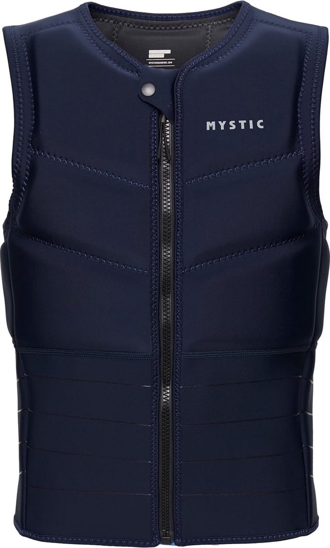 2026 Mystic Heren Star Front Zip Vlieger Impact Vest - Nav