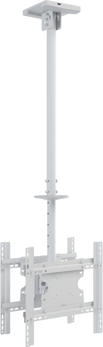 Multibrackets M Public Ceilingmount Medium Back to Back 3000 White - Max 50 kg - recommended for 55"