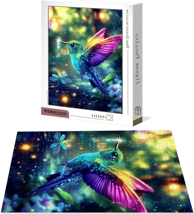 Puzzelmat Dieren - Houten Puzzel - Ontspanning Thuis - Gelabelde Achterkant - 1314 Stukjes - Niet Gespecificeerd