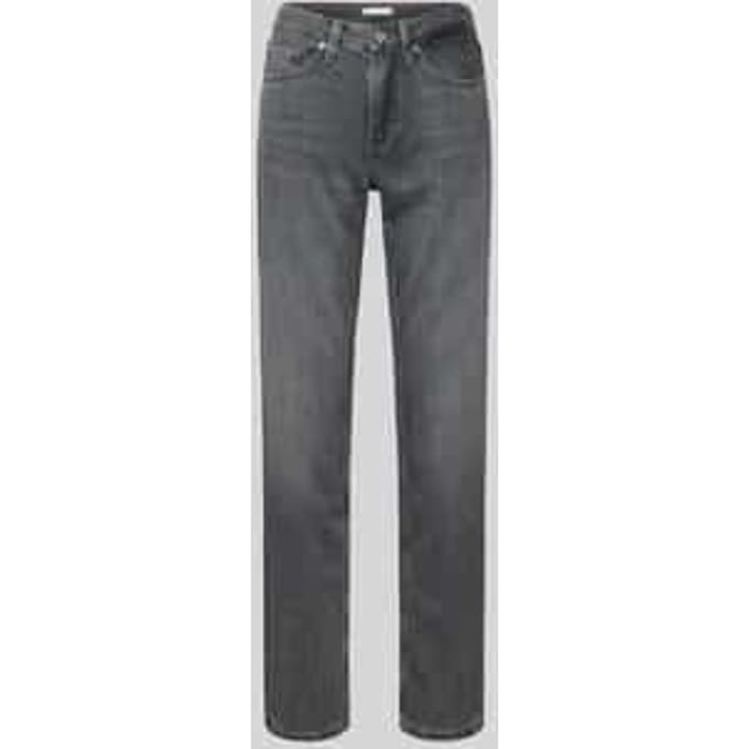 Straight Fit Jeans van puur katoen