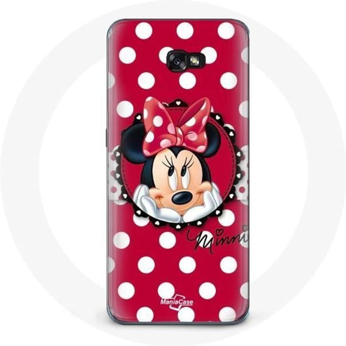 Case voor Samsung A5 2016 Minnie Mouse Cartoon Rood rood