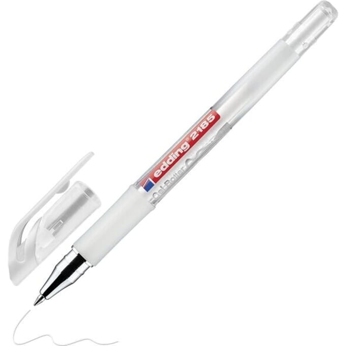 edding 2185 "Gelroller stokken stokken" - Wit