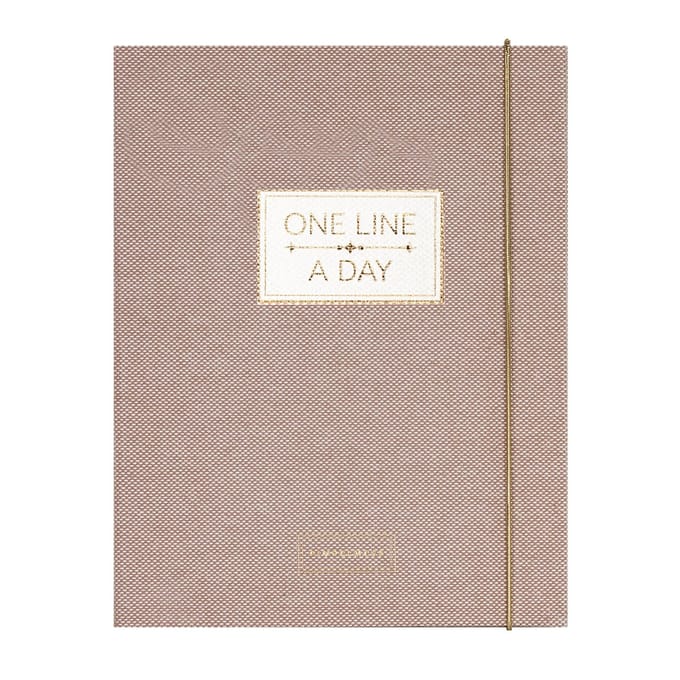 Pimpelmees One Line a Day Mono Luxe Linnen Warm Nude