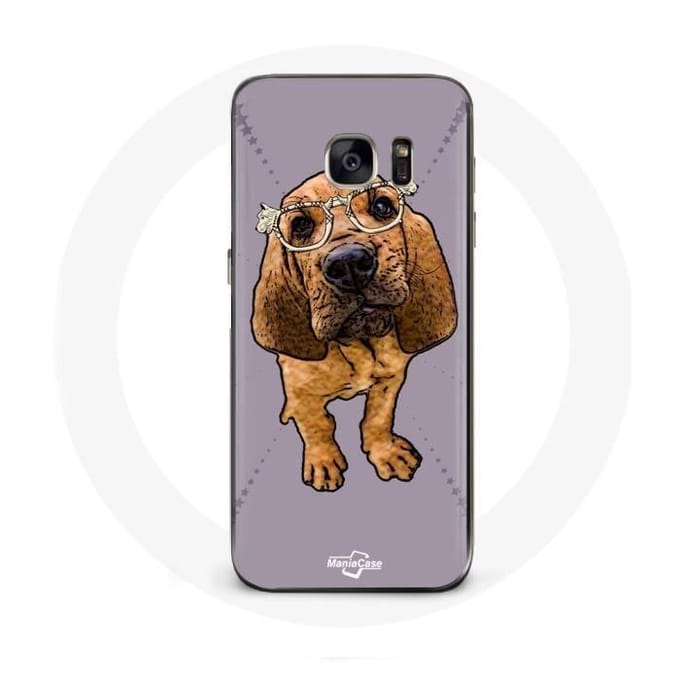 Case voor Samsung Galaxy S7 Edge Beagle Hondenras Cartoon