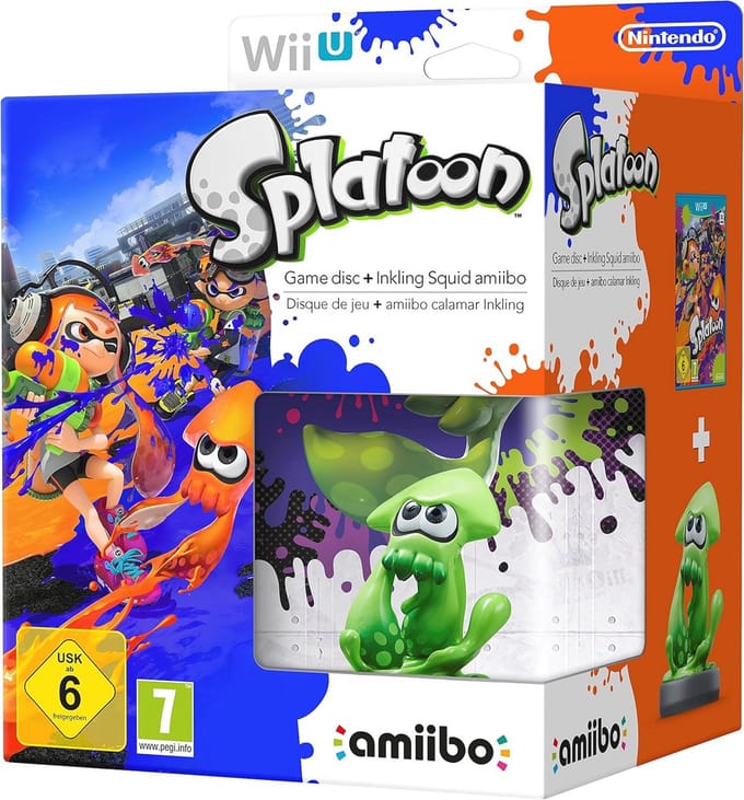 Inkling Amiibo Figuren voor Splatoon Spellen