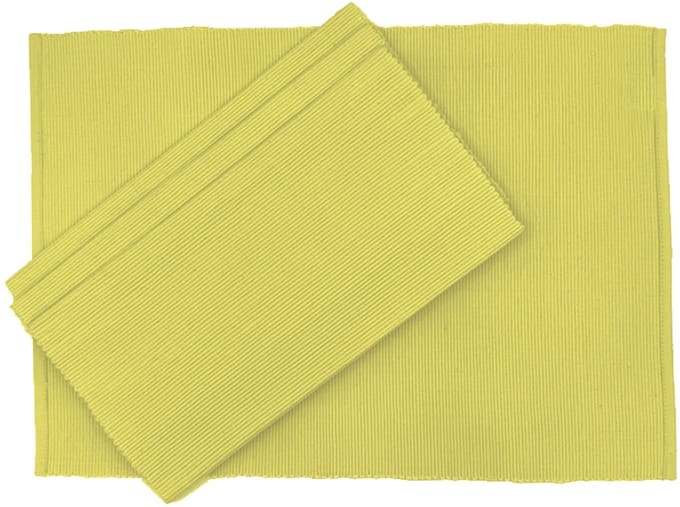 Skagen placemat lightyellow - set van 4