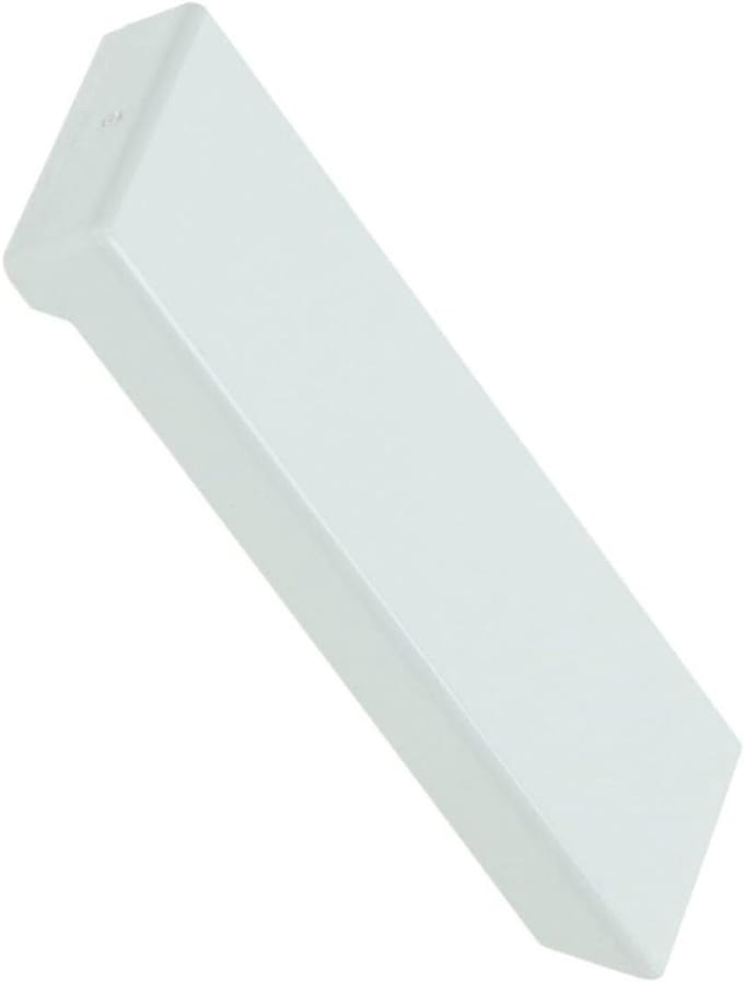 Gripdeksel Koelkast - Koelkastdeksel Deur - Koelkast Onderdeel - Compatibel Onderdeel - 10 x 2 x 20 cm - Wit