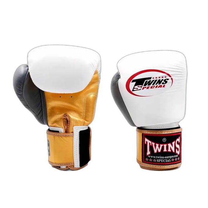 Twins BGVL 3 - Bokshandschoenen - Gold/White/Grey - 16oz