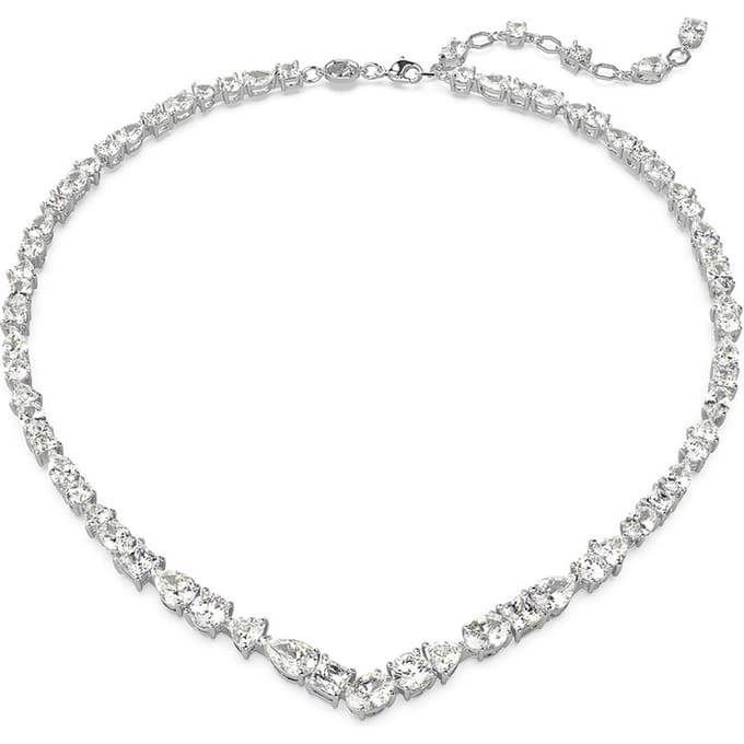 Swarovski 'Mesmera' Dames Ketting van Basismetalen - Zilver 5665242