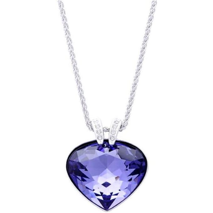 Swarovski Oceanic Hart Hanger Ketting Dames ketting 5020050 Box (Random Color) white