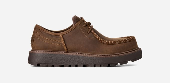 UGG® Loften Chukka in Brown, Size 9, Polyester/Leather/Wool