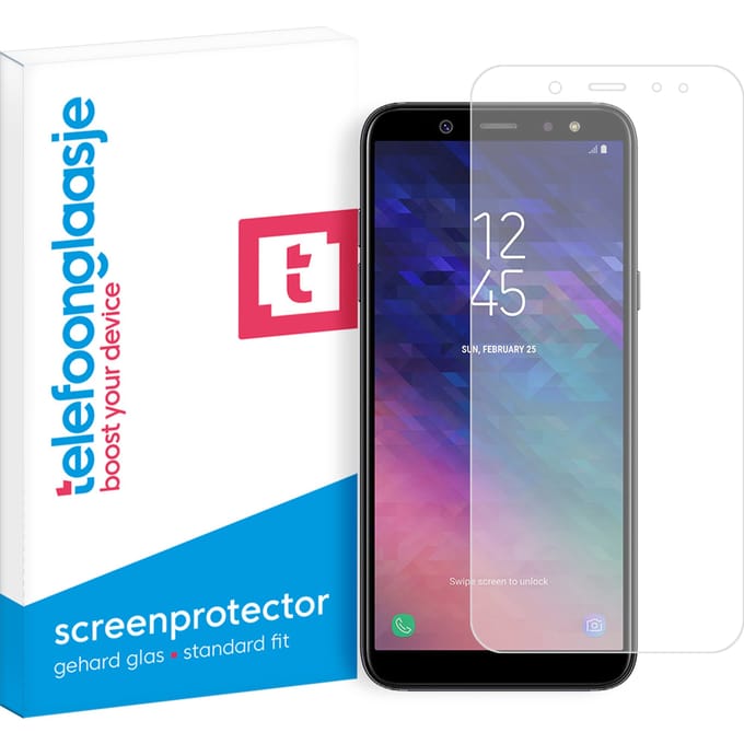 Samsung Galaxy A6 Plus 2018 screenprotector gehard glas